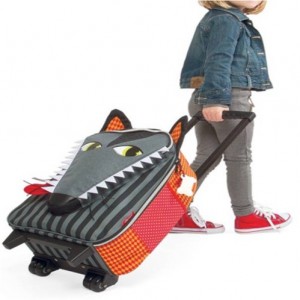 Valise enfant loup